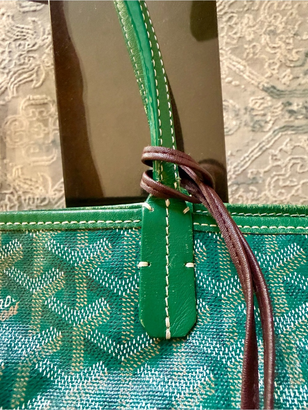 👜 Authentic Goyard Saint Louis PM Tote - Green - Picture 4 of 16